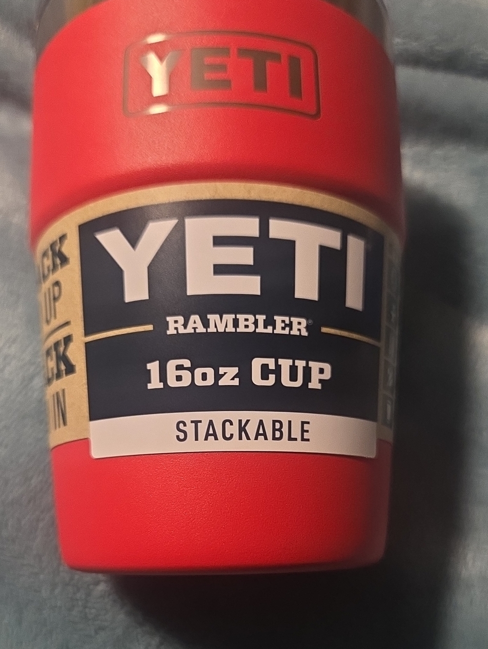 YETI Rambler 16oz Stackable Cup - Red - Picture 2 of 7